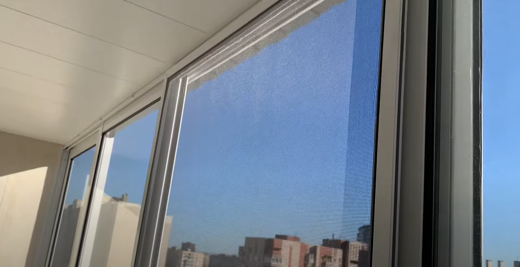 Остекление балкона алюминиевых окнами