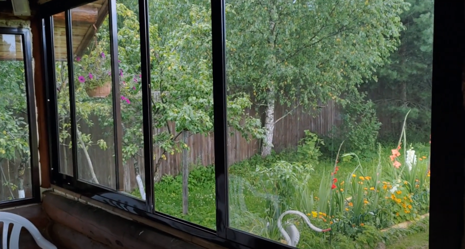 Остекление деревянного дома